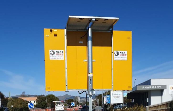 Variable Message Signs Deployed in New Zealand