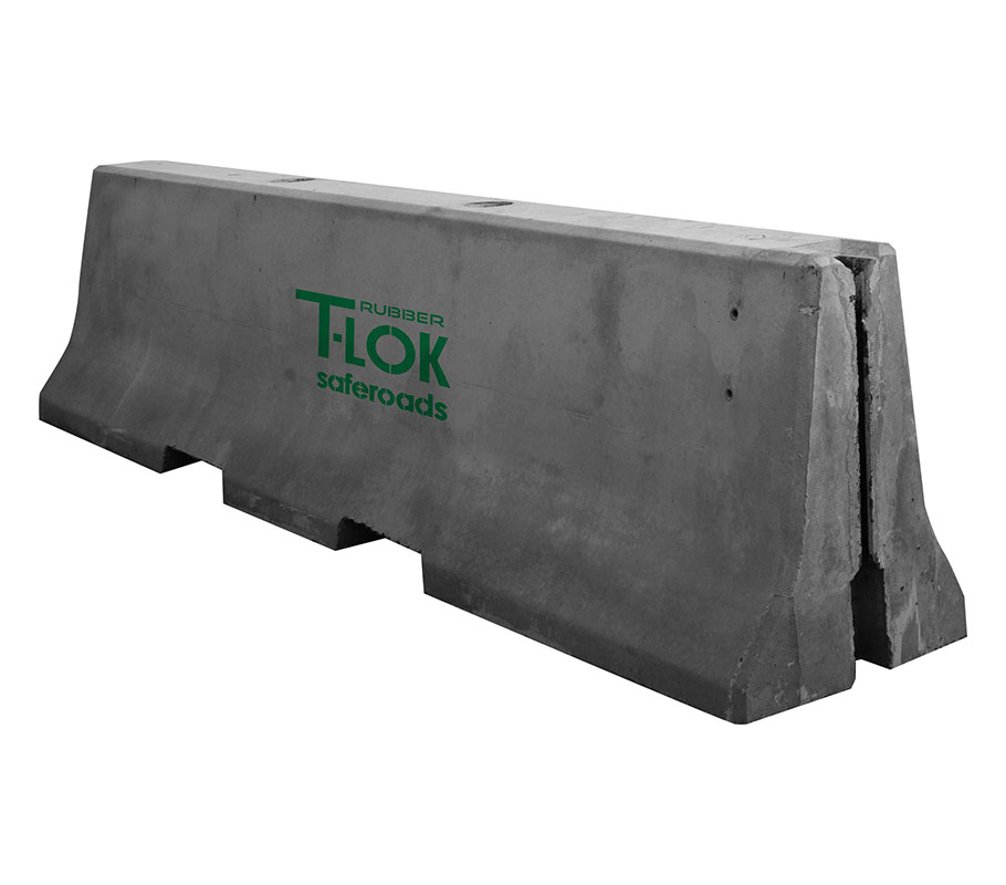 Rubber T-Lok Barrier