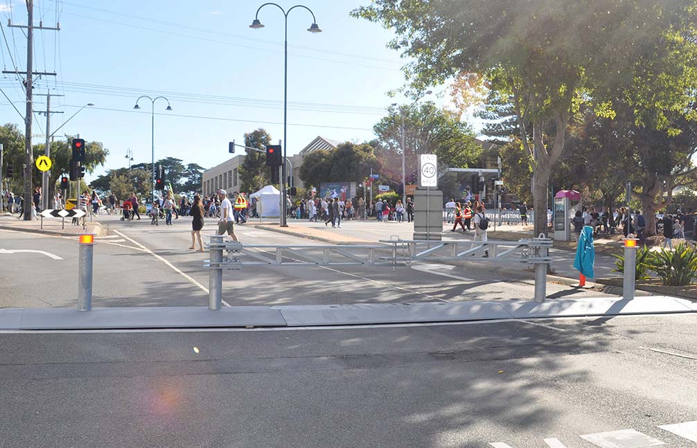 Bollard and Barrier deployments at Frankston City Council