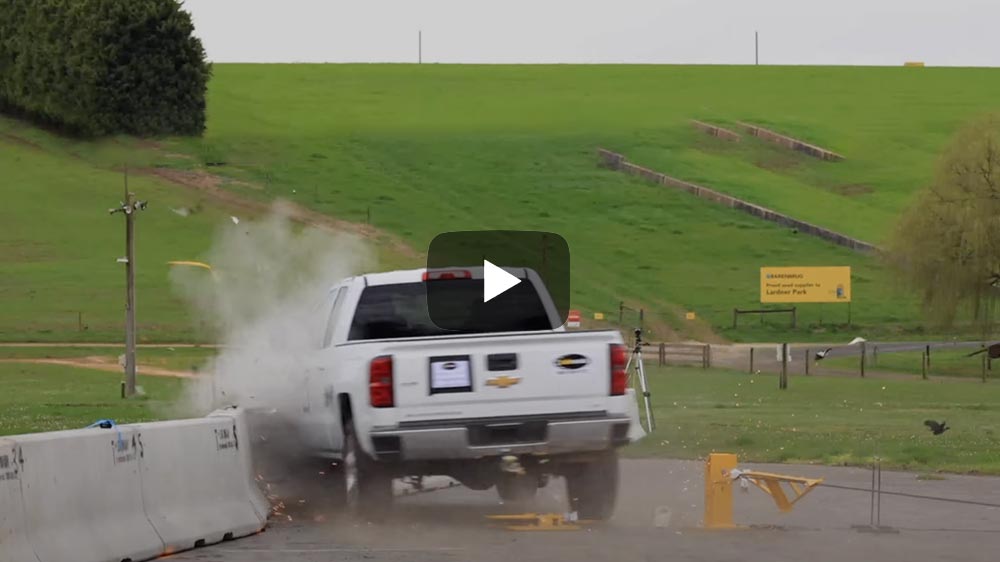Rubber T-Lok Crash Test Video