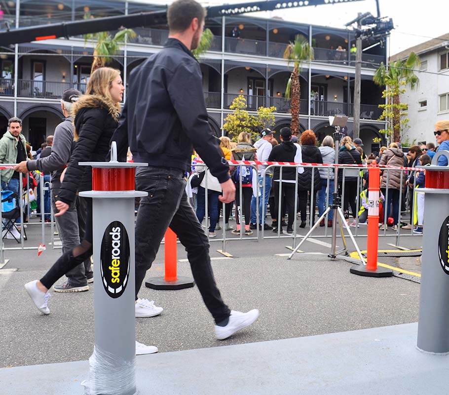 OmniStop Portable Bollard System