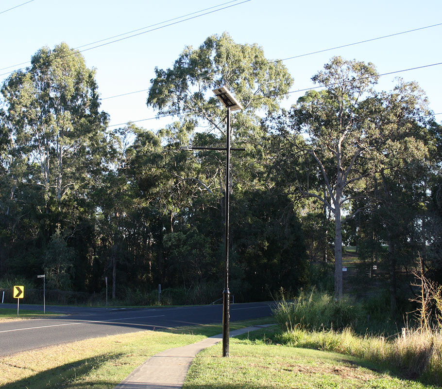 Supply and installation of Delta Solar Lights with Promenade Pole