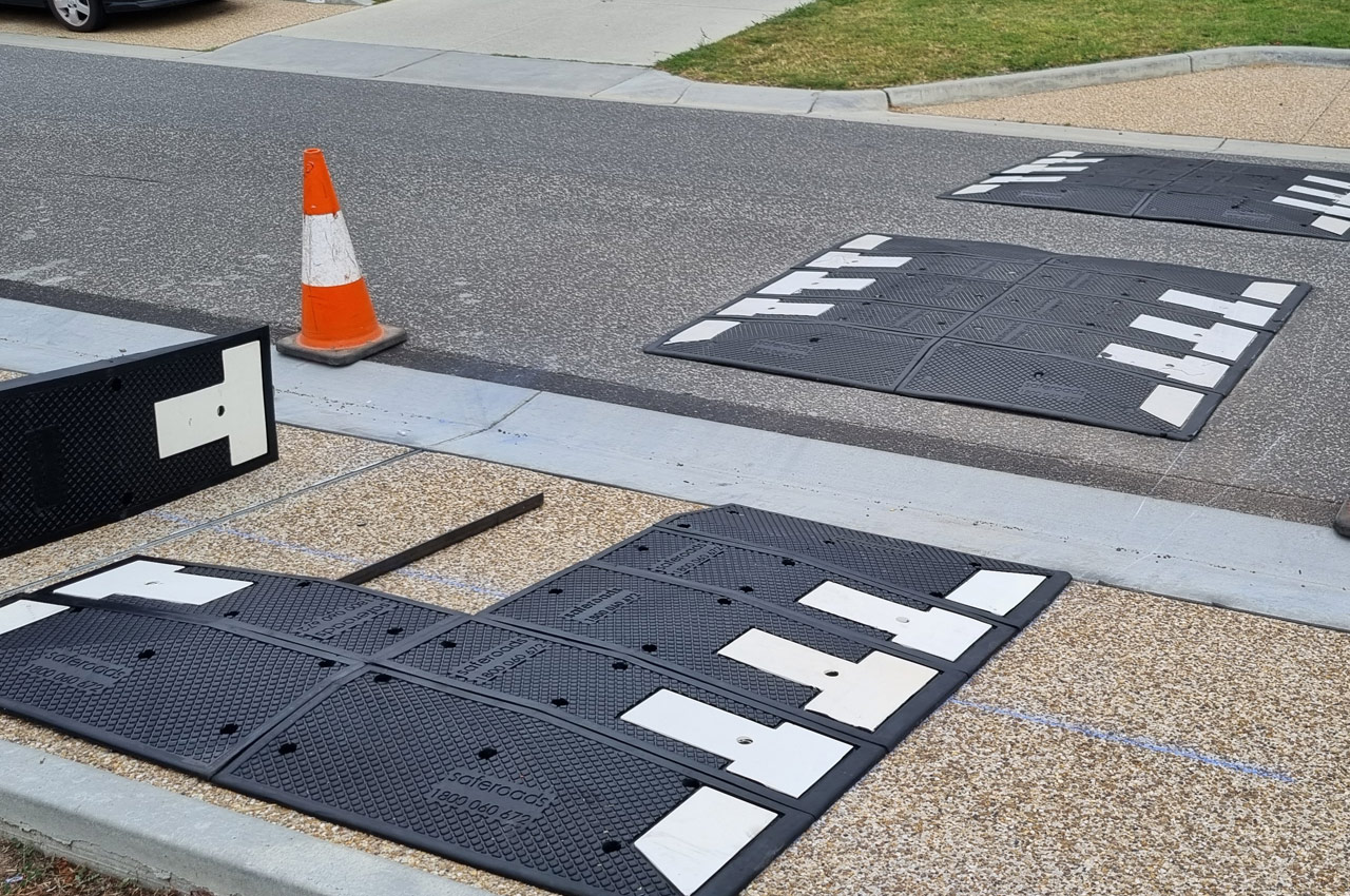 Rubber Speed Cushions Bumps