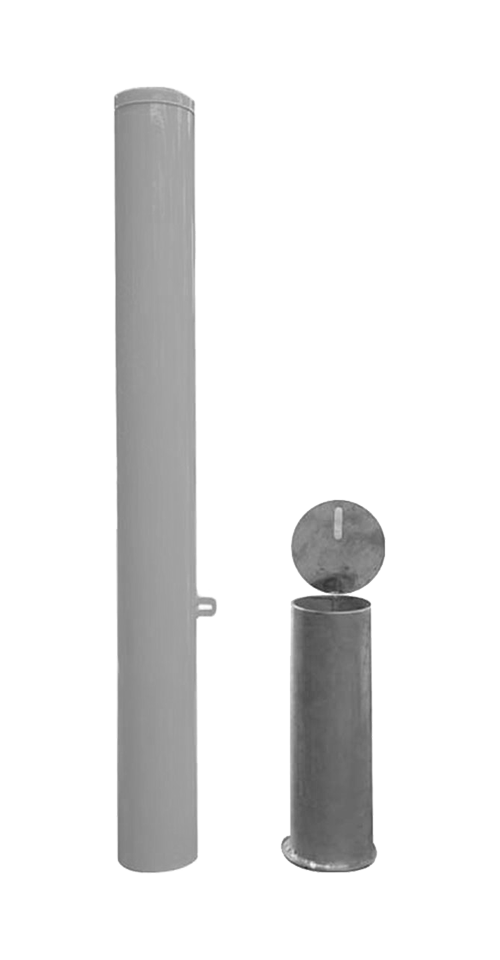 White Traffic Safety Bollards