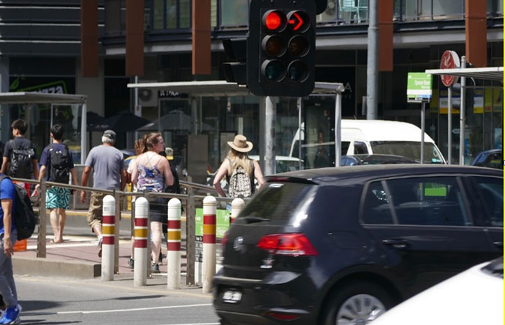 Safety Bollard Solution for the CBD super-stops